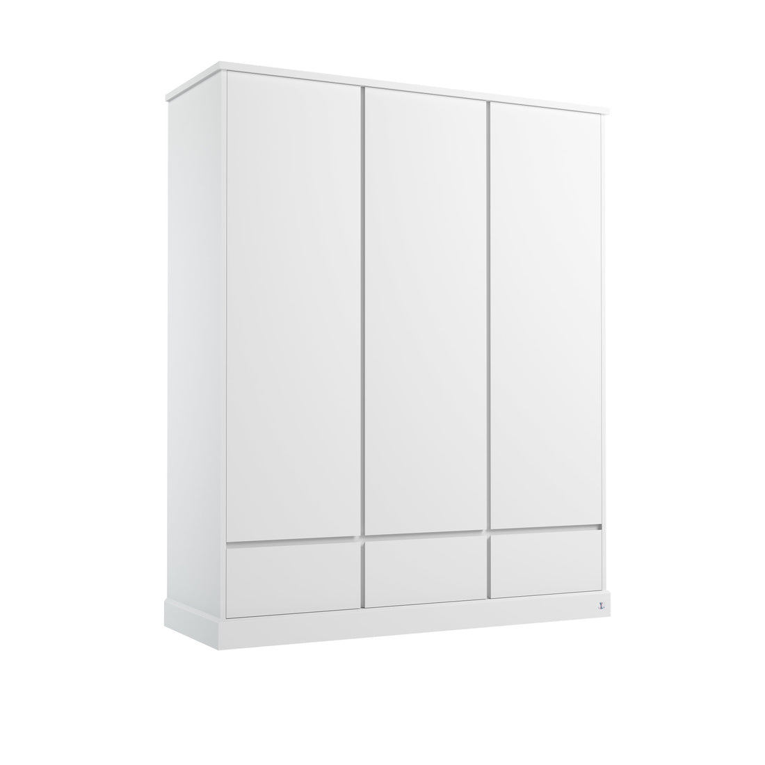LUI e LEI Schrank PRESTIGE 3-türig mit 3 Schubladen