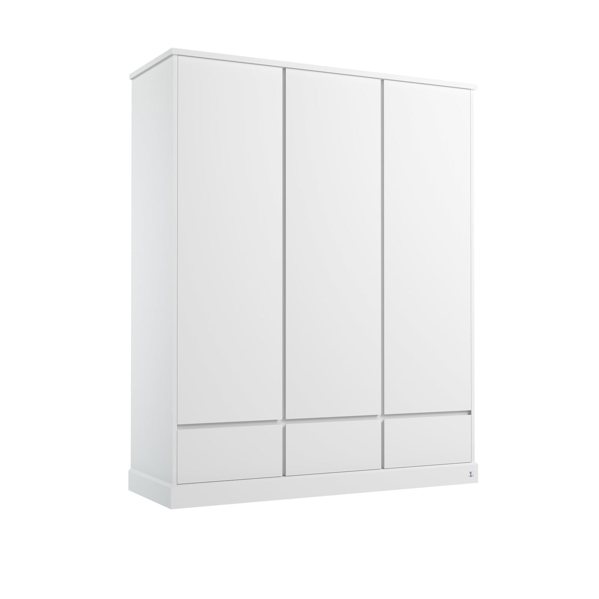 LUI e LEI Schrank PRESTIGE 3-türig mit 3 Schubladen