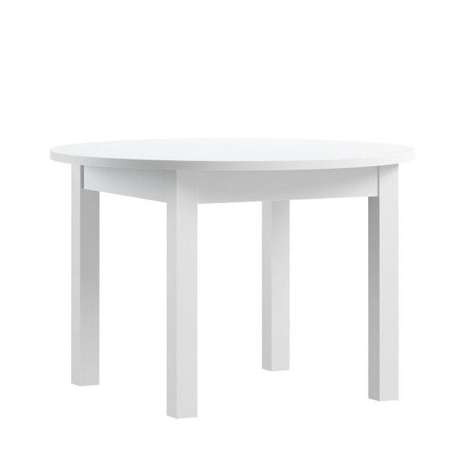 LUI e LEI Runder Kindertisch PRESTIGE Ø 75 cm weiß