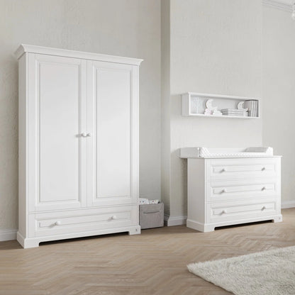 LUI e LEI Schrank ROYAL 2-türig weiß
