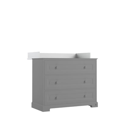 LUI e LEI Wickelaufsatz für Kommode ROYAL 1-1-1 weiß