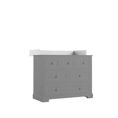LUI e LEI Wickelaufsatz für Kommode ROYAL 3-2-1 weiß