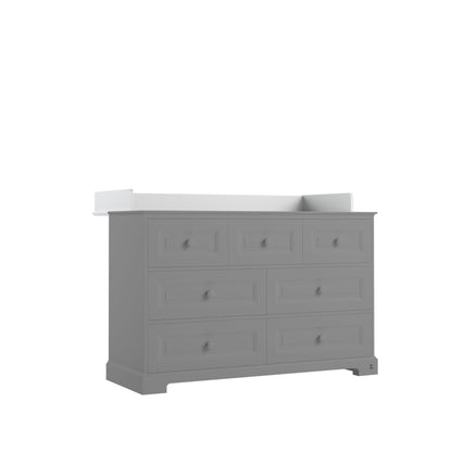 LUI e LEI Wickelaufsatz für Kommode ROYAL 3-2-2 weiß