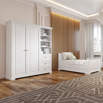 LUI e LEI  Schrank ROYAL mit Regal und 3 Schubladen