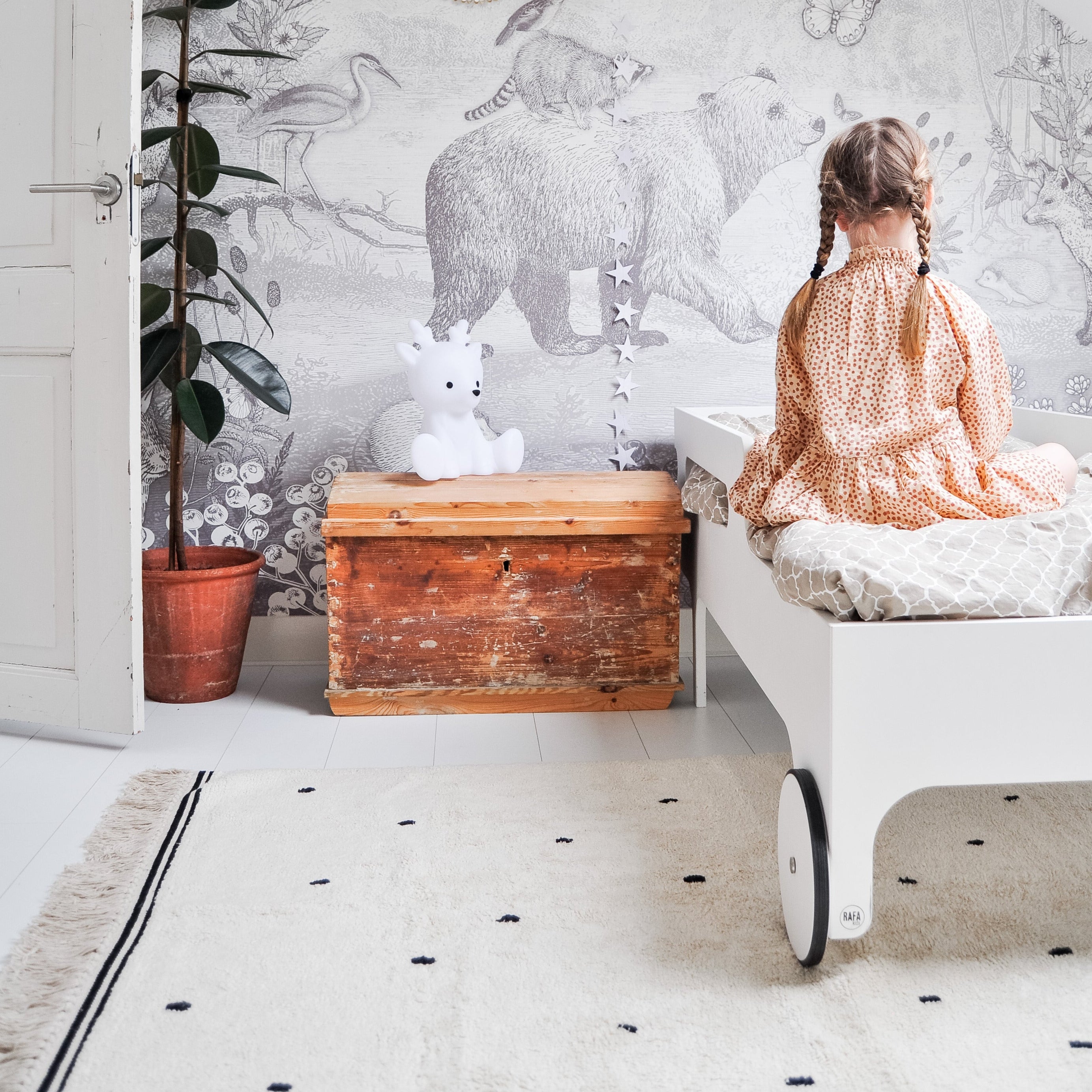 Tapis Petit Teppich EMILY Dots cream