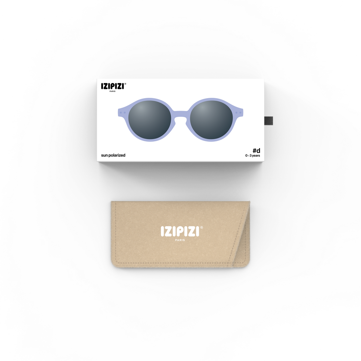 Izipizi Baby Sonnenbrille 0-3 Jahre - Mauve