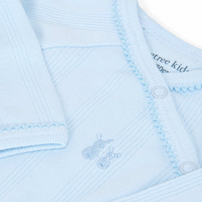 Baby Wickelbody blau