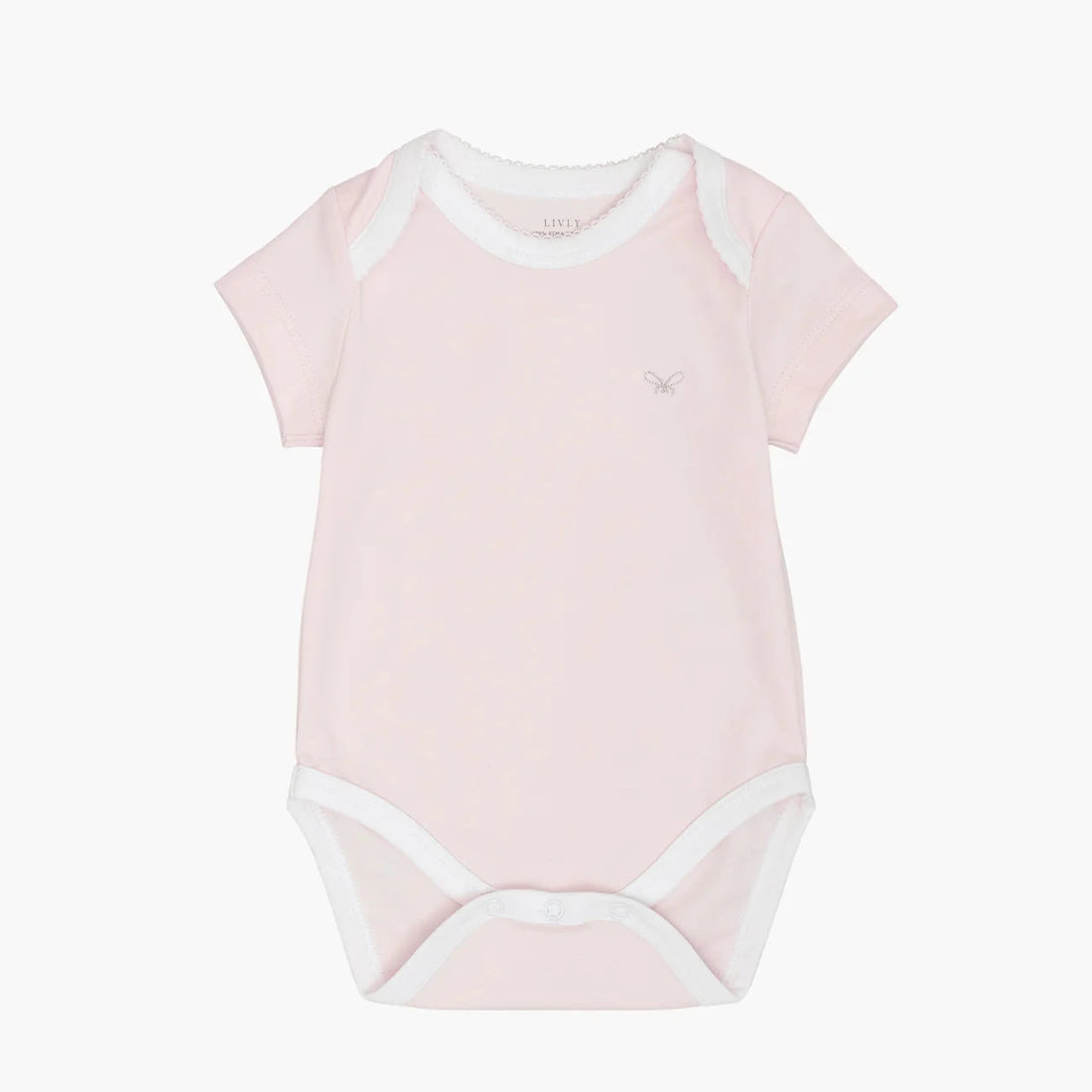 Livly Baby Body kurzärmelig osa aus Pima Baumwolle
