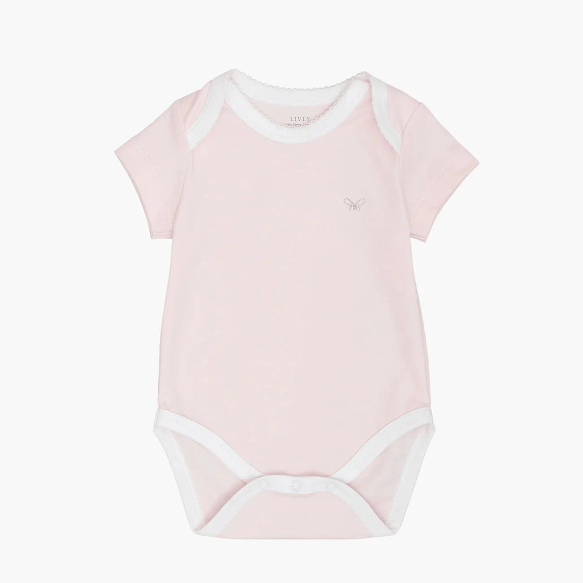 Livly Baby Body kurzärmelig osa aus Pima Baumwolle