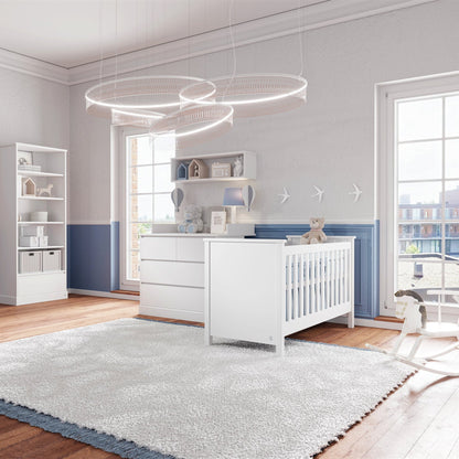 LUI e LEI 4 in 1 Babybett PRESTIGE 70x140 weiß inkl. Umbauset