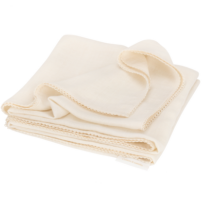 Cotton &amp; Sweets Pucktuch Bambus Boho vanille