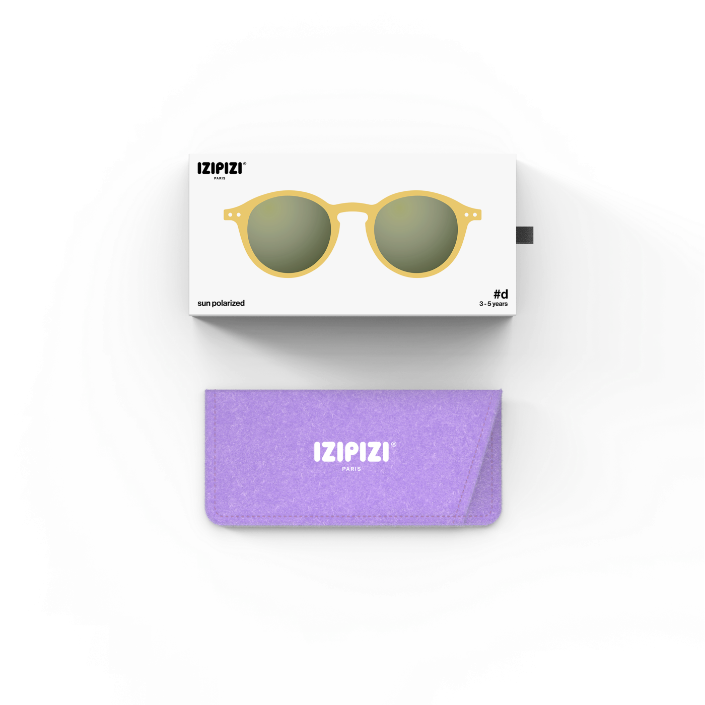 Izipizi Kinder Sonnenbrille 3-5 Jahre - Yellow Honey