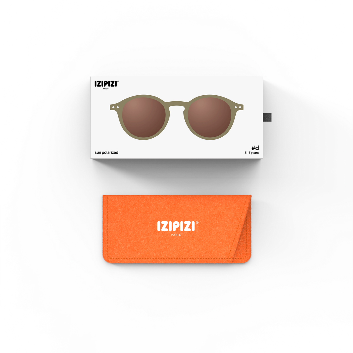 Izipizi Kinder Sonnenbrille 5-7 Jahre - Olive