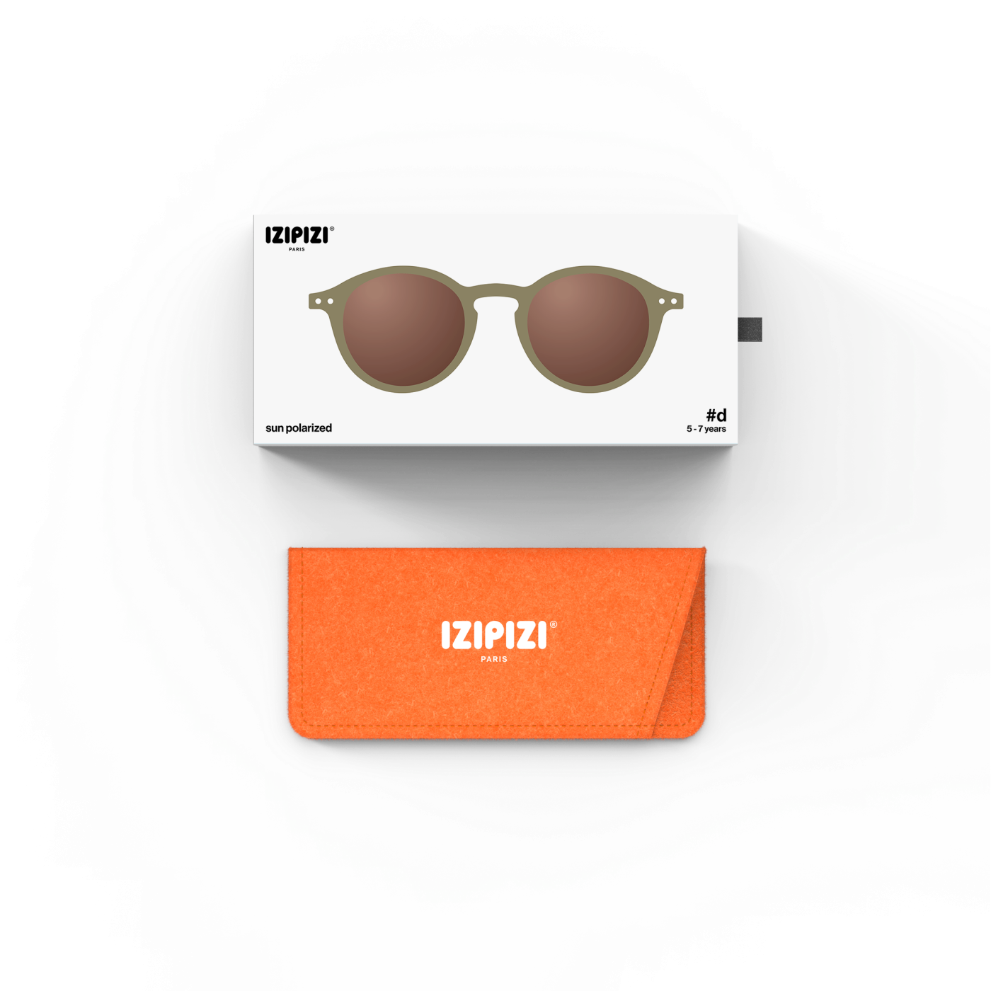 Izipizi Kinder Sonnenbrille 5-7 Jahre - Olive
