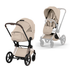 Cybex 3 in 1 Priam 5.0 Style rosegold cozy beige