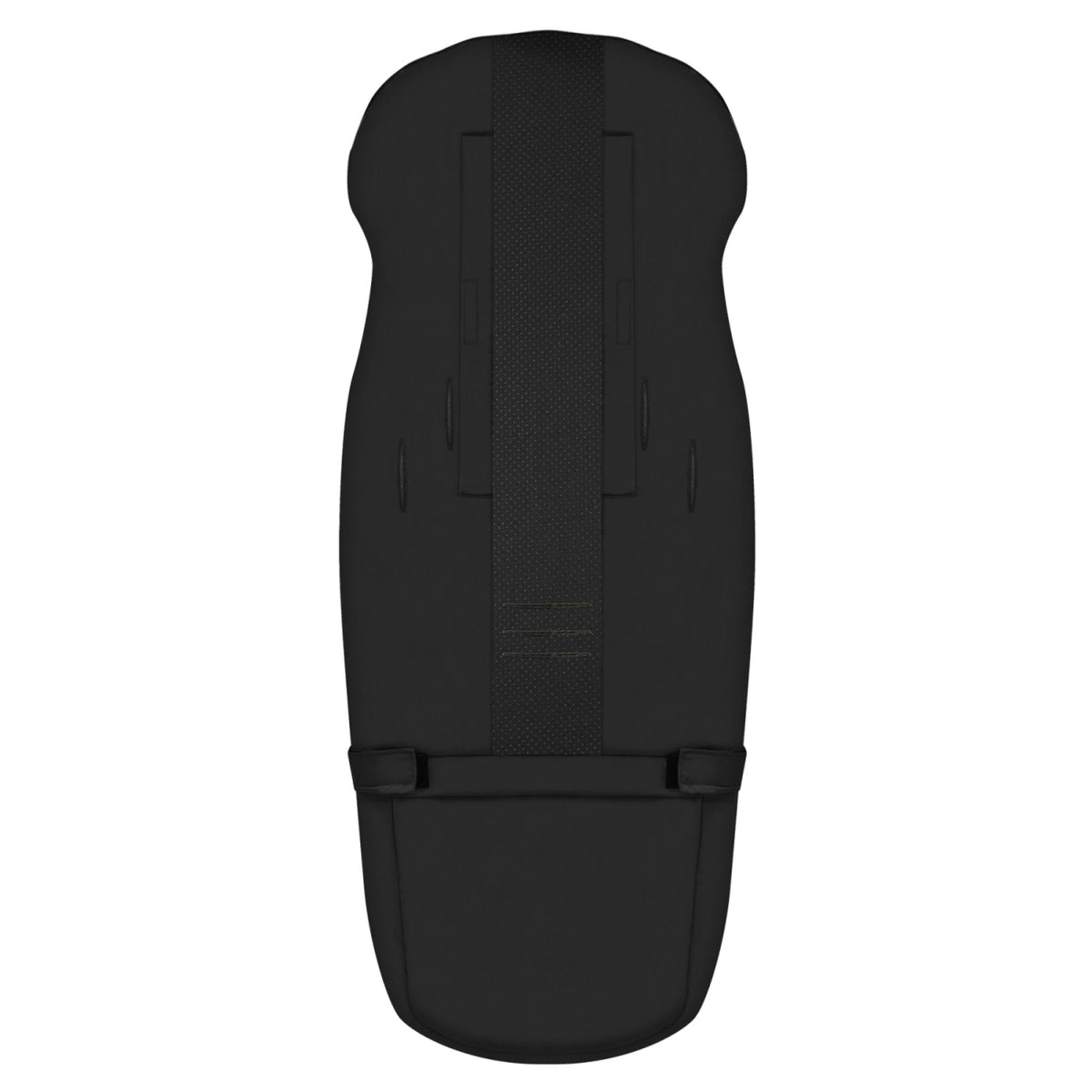 Zaffiro Fußsack GrowUP Nordico schwarz mit BASIC-Schafwolle - mitwachsend