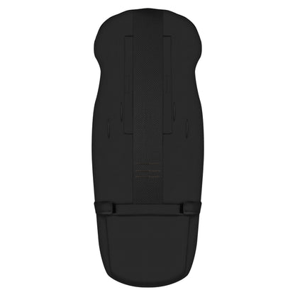 Zaffiro Fußsack GrowUP Nordico schwarz mit BASIC-Schafwolle - mitwachsend