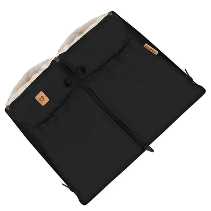 Zaffiro Handwärmer Aspen mit Premium-Schafwolle schwarz