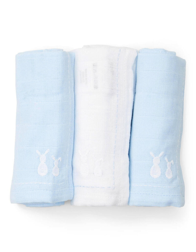 Poetree Kids Mulltücher Set Blau &amp; Weiß