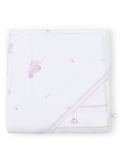Poetree Kids Kapuzenhandtuch mit Waschlappen &