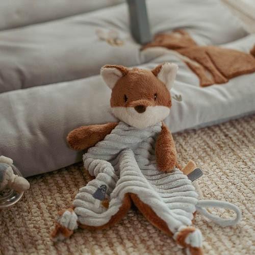 Little Dutch Kuscheltuch Fuchs mit Schnullerband