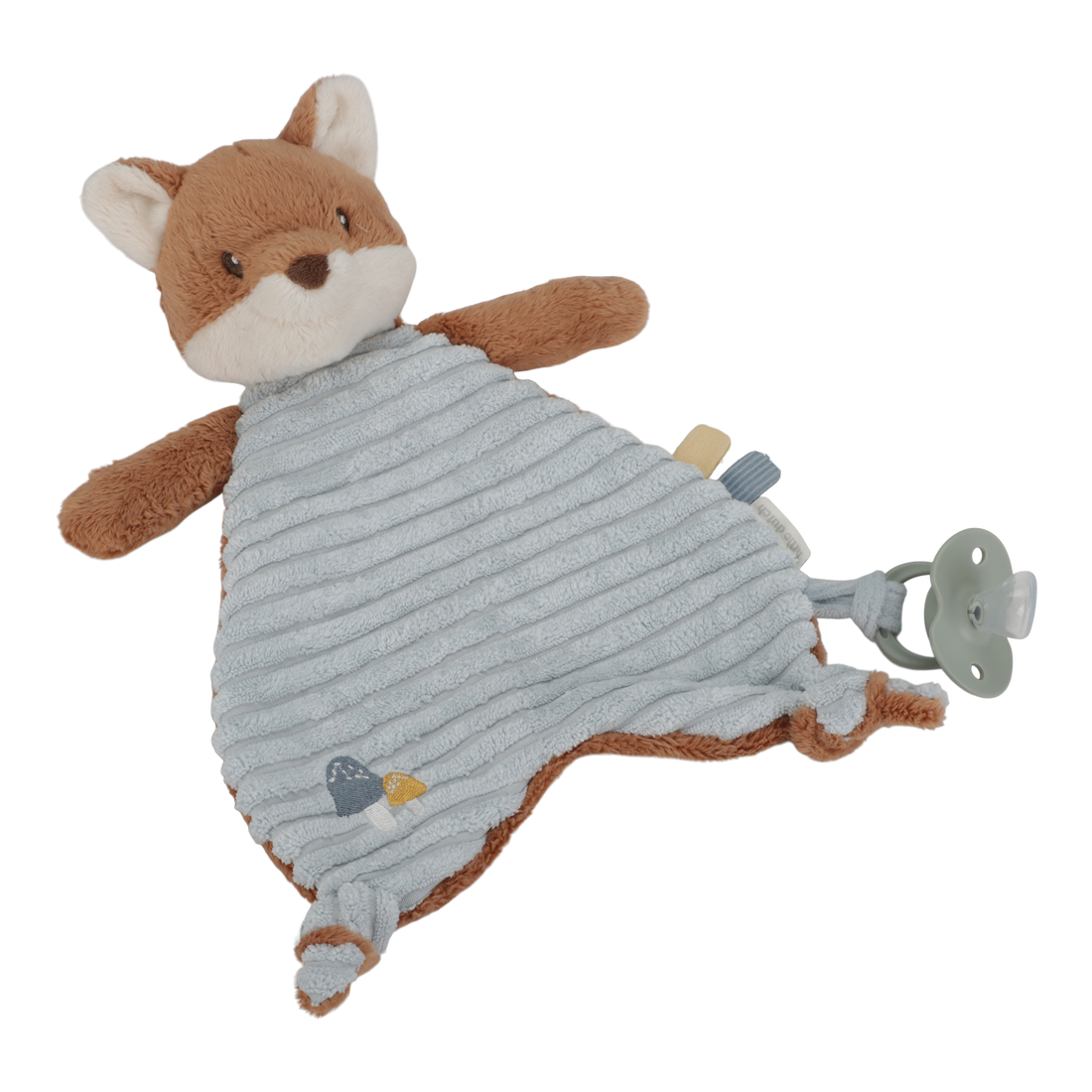 Little Dutch Kuscheltuch Fuchs mit Schnullerband