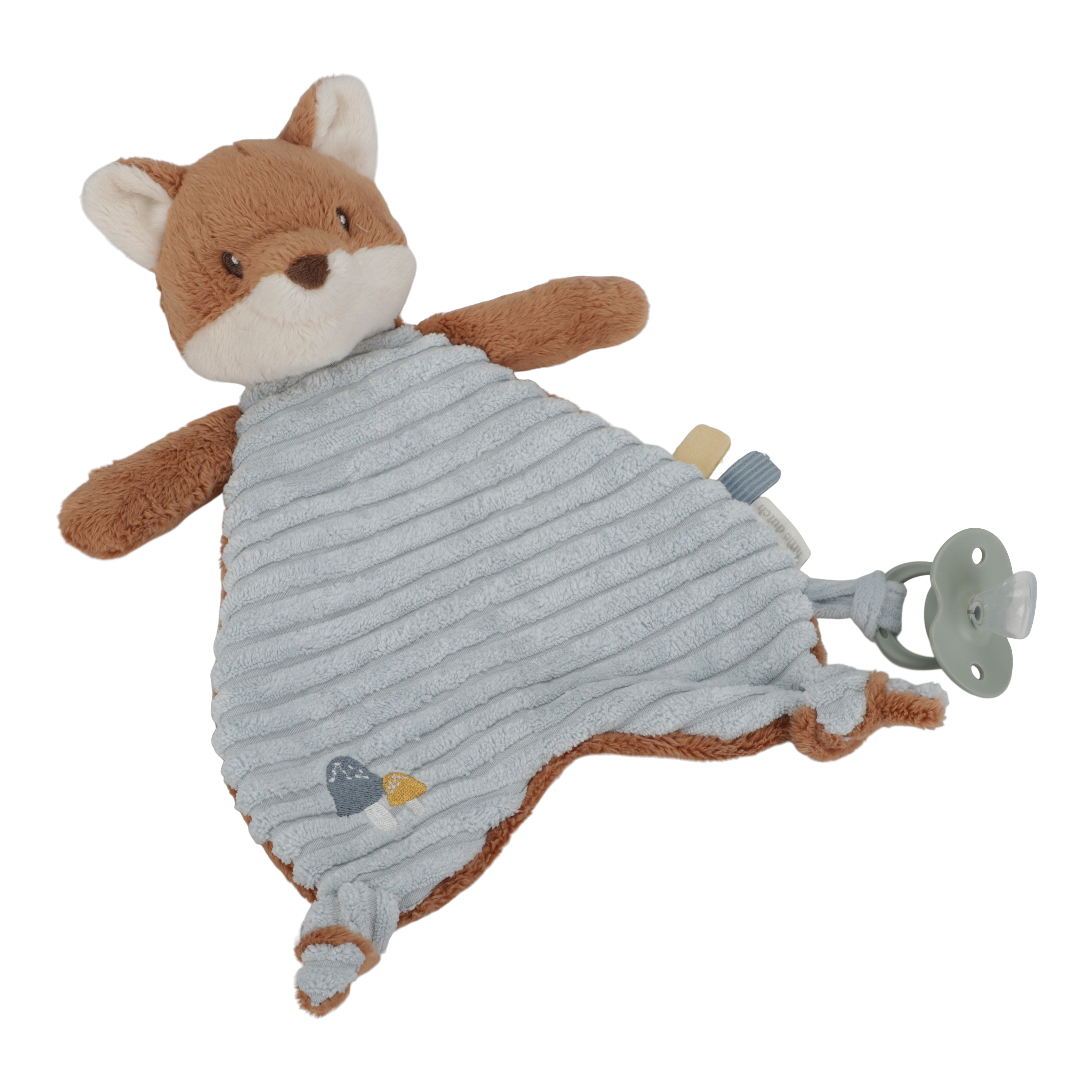 Little Dutch Kuscheltuch Fuchs mit Schnullerband