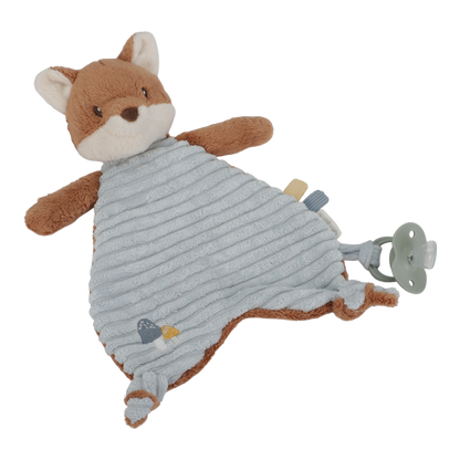 Little Dutch Kuscheltuch Fuchs mit Schnullerband