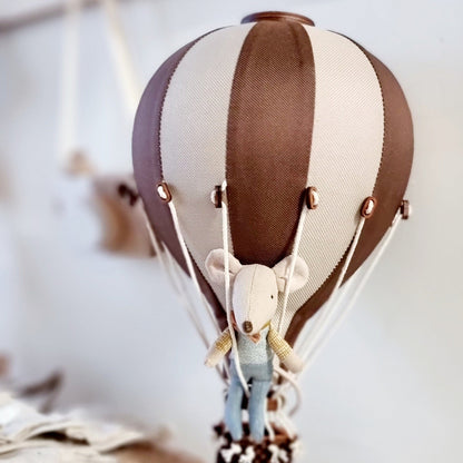 Super Balloon Heißluftballon beige / chocolate