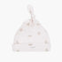 Livly Baby Mütze Beannie rosa mit Hasen-Print aus PIMA Baumwolle
