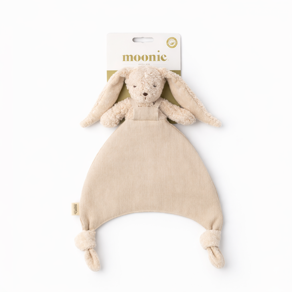 Moonie Doudou Schmusetuch Hase sand