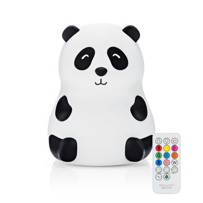 Nahtlicht Pandabär mit Fernbedienung