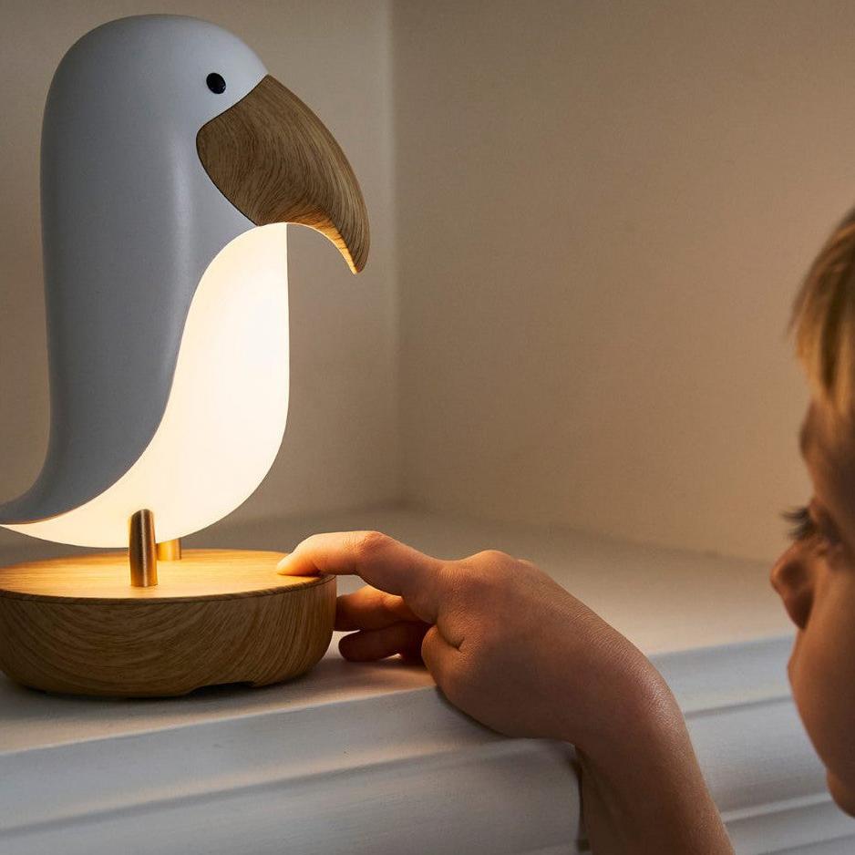 Nachtlicht BIRD mit Bluetooth-Lautsprecher