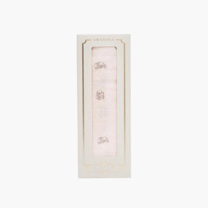 Livly Baby Pucktuch Bunny Marley rosa in Geschenkbox