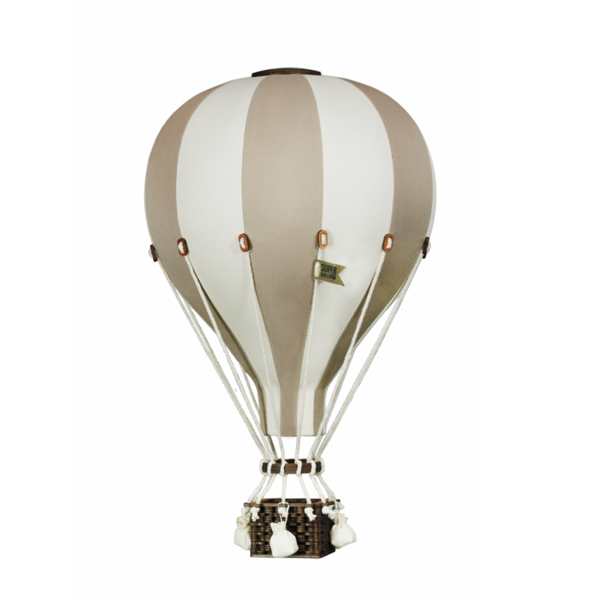 Super Balloon Heißluftballon beige / vanille