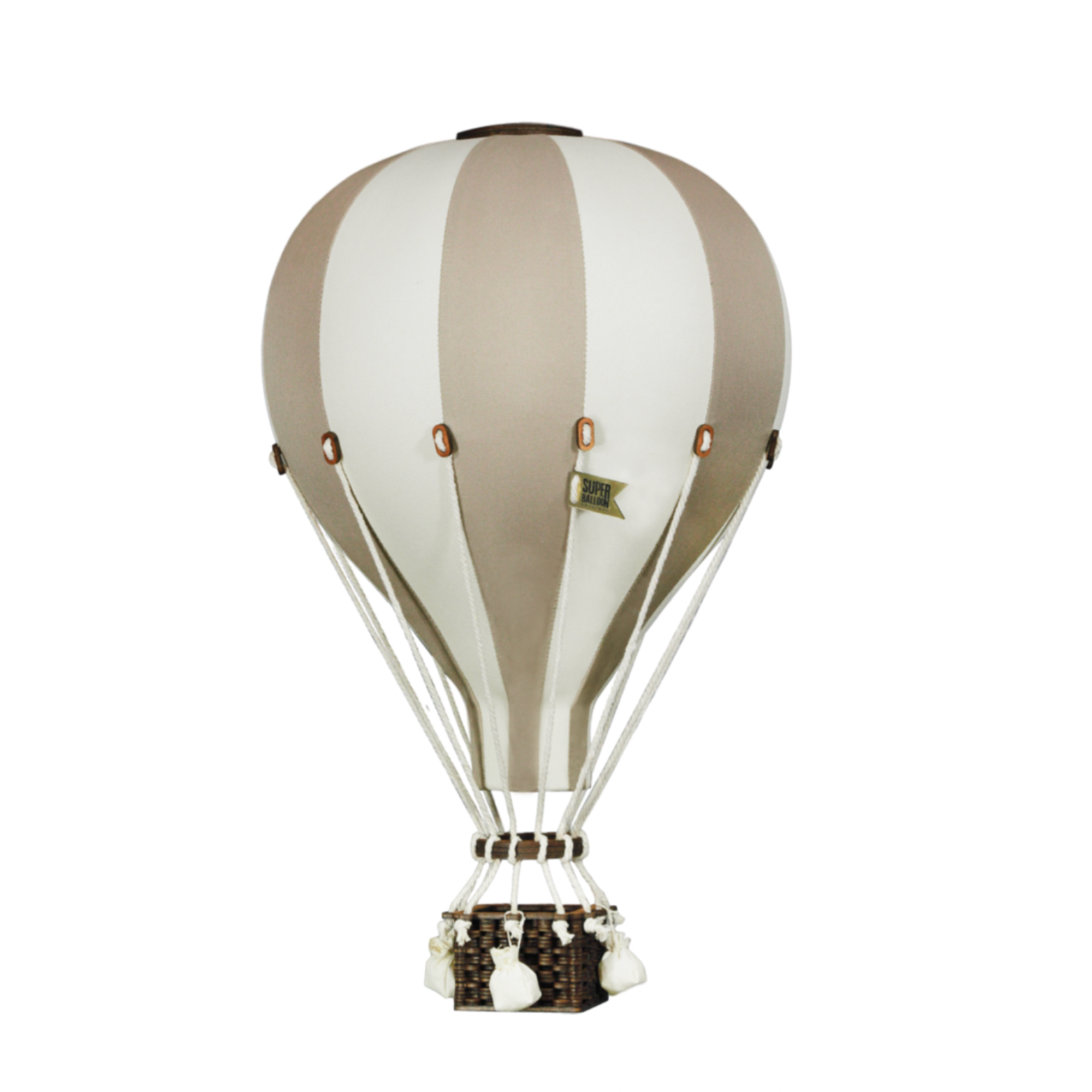 Super Balloon Heißluftballon beige / vanille