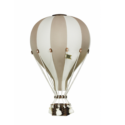 Super Balloon Heißluftballon beige / vanille