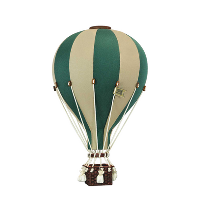 Super Balloon Heißluftballon dunkelbeige / dunkelgrün