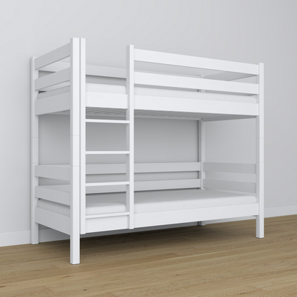 Stockbett WOODY 01 weiß