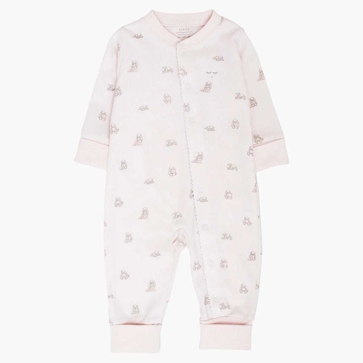 Livly Baby Strampler Bunny Marley rosa 