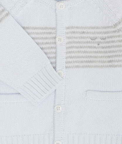 Livly Baby Strickjacke blau