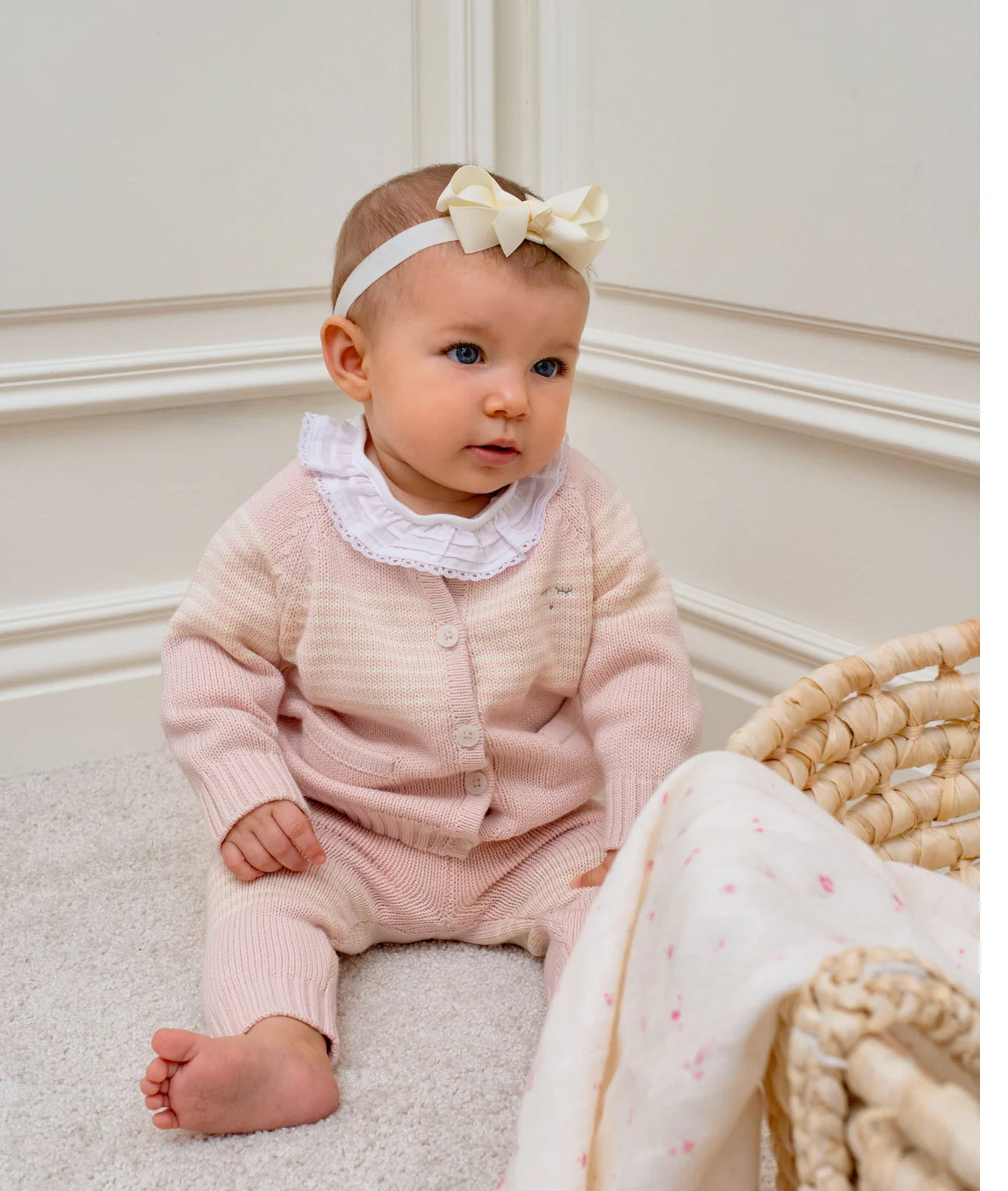 Livly Baby Strickjacke rosa
