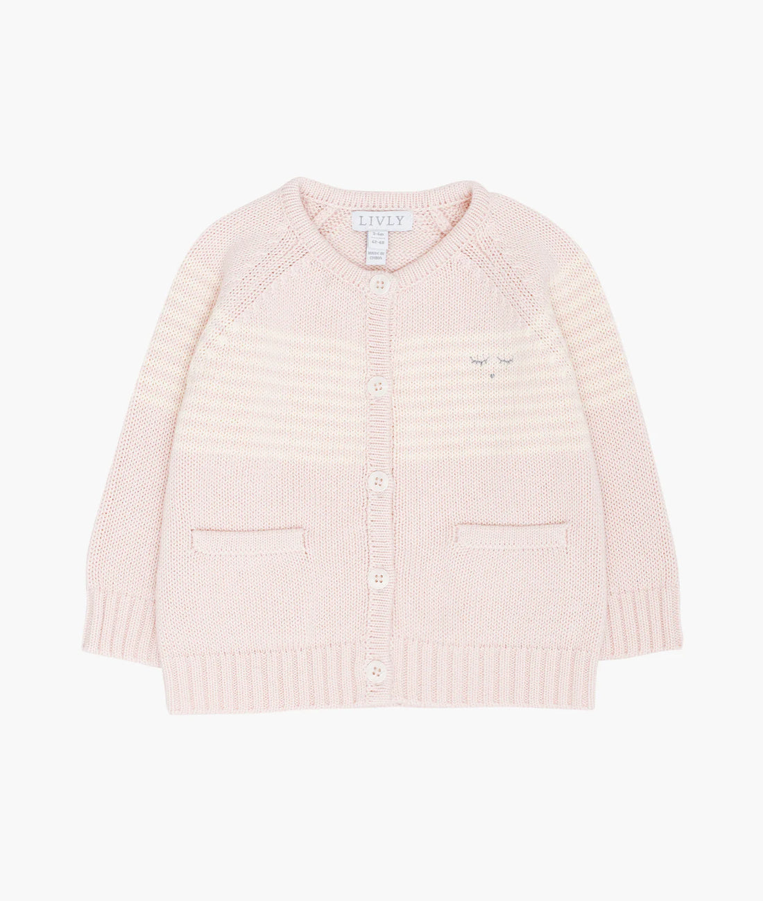 Livly Baby Strickjacke rosa