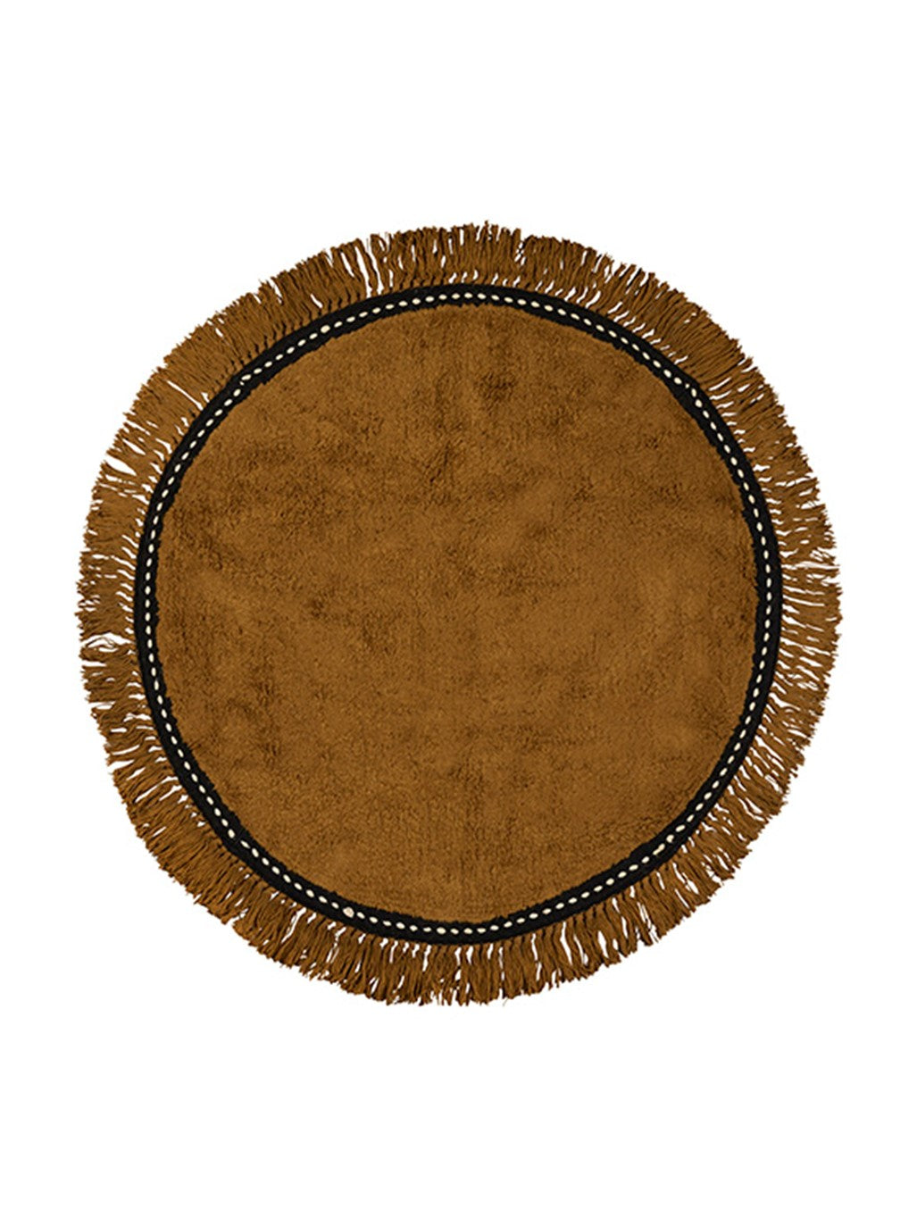 Tapis Petit Runder Teppich LILY clay