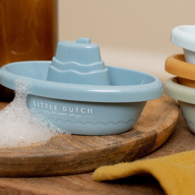 Little Dutch Wasserspielboote blau ab 4+ Monaten