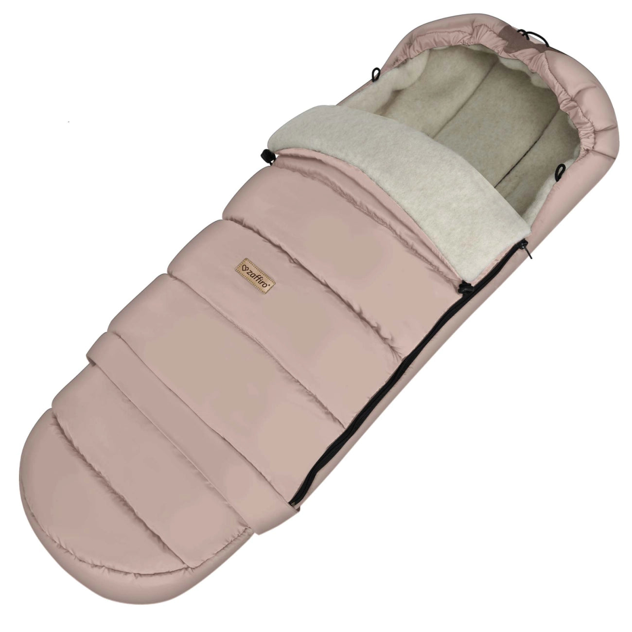 Zaffiro Fußsack iGrow Aspen rosa mit PREMIUM-Schafwolle - mitwachsend