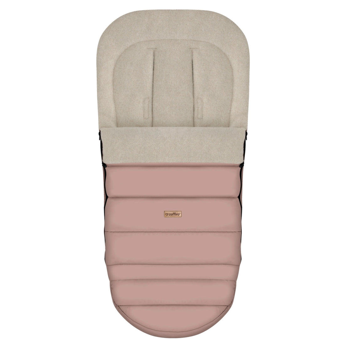 Zaffiro Fußsack iGrow Aspen rosa mit PREMIUM-Schafwolle - mitwachsend