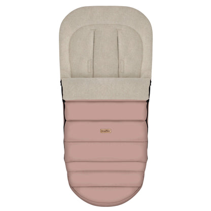 Zaffiro Fußsack iGrow Aspen rosa mit PREMIUM-Schafwolle - mitwachsend