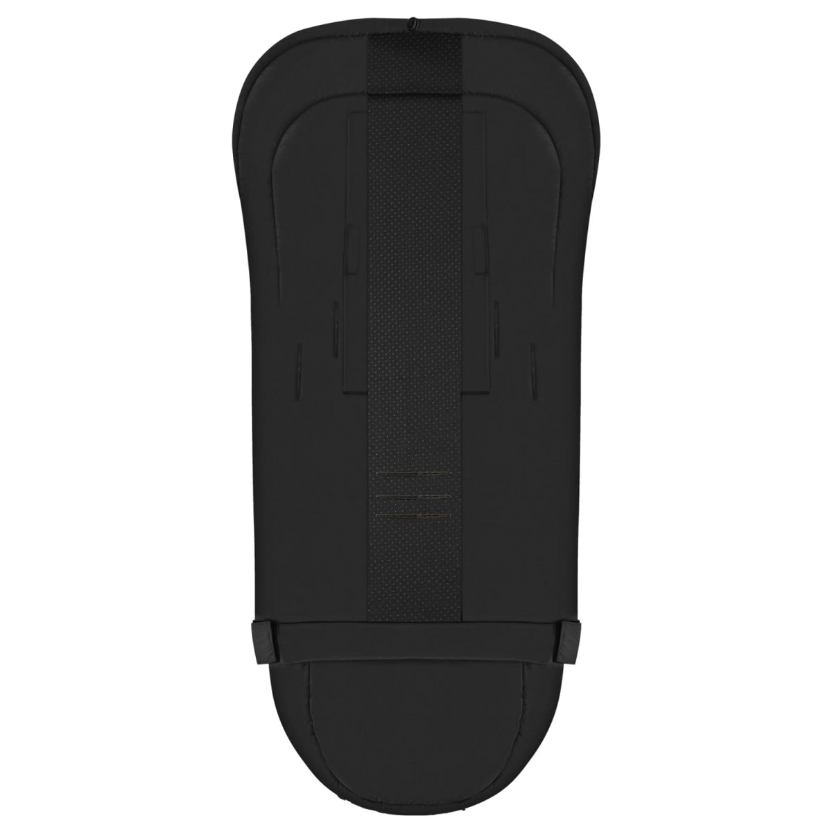 Zaffiro Fußsack iGrow Nordico schwarz mit BASIC-Schafwolle - mitwachsend