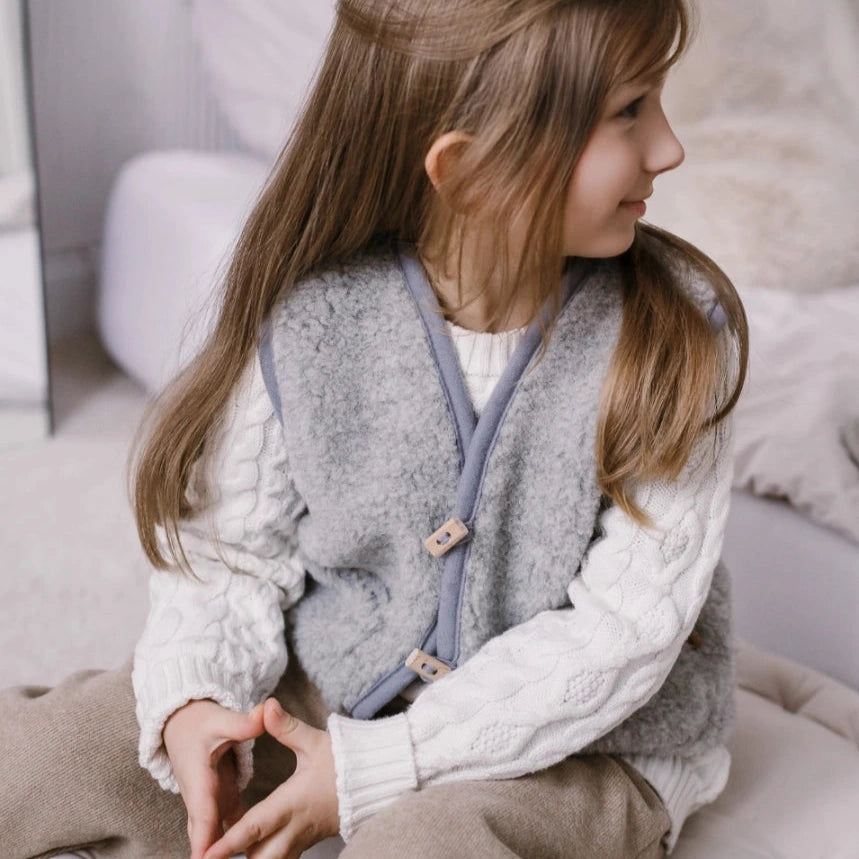 Zaffiro Kinder Wollweste &